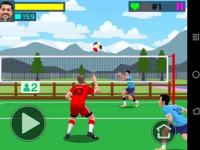 Agra Volley Star Gameplay Screenshot